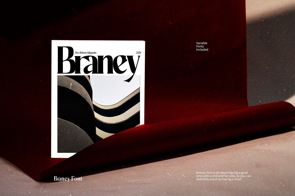 Ez-Barney - Modern Serif Display, a Serif Font by Eztudio (Photo 7 of 13)