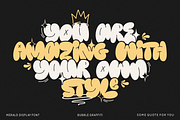 Holymoly Bubble Graffiti Display, a Handwritten Font by Typetemp Studio (Thumbnail 7 of 15)