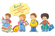 Little boy's day. Schedule, an Animal Illustration by Haso (Thumbnail 12 of 12)