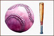 Coquette Baseball Clipart, an Illustration by Sublimation Artist (Thumbnail 3 of 6)