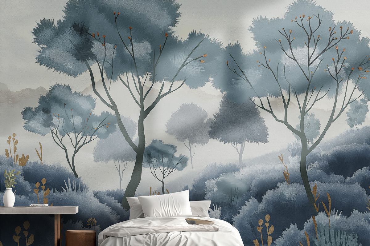 Hand drawn medieval style wallpaper, a Wallpaper Graphic by Muzi pear studio (Photo 8 of 11)