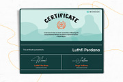 Certificate - Mondok 1, a Print Template by Themes Awesome (Thumbnail 3 of 3)