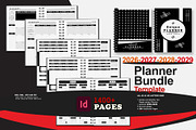 2026-2027-2028-2029 Ultimate Planner, a Stationery Template by MNT-Creator (Thumbnail 1 of 10)
