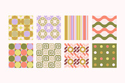 Seamless Geometric Patterns, a Pattern Graphic by Léo Alexandre (Thumbnail 11 of 22)