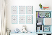 Kids Frame Mockup Room - 517, a Print Template by Mockup Shop (Thumbnail 3 of 3)