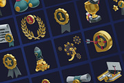 Reward & Success 3D Icons, a Graphic by Dope Design (Thumbnail 8 of 8)