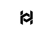 Corporate H Letter Logo Template, a Branding & Logo Template by MenkType Studio (Thumbnail 1 of 3)