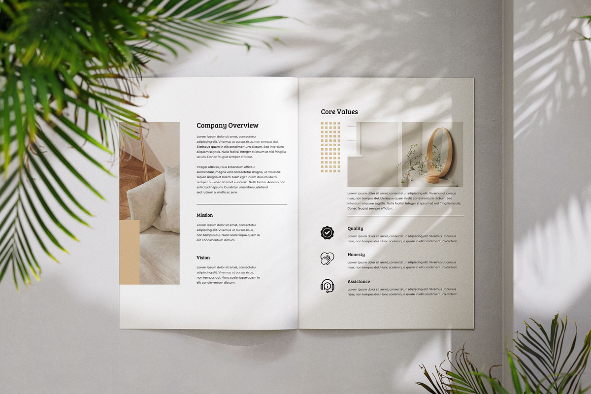 Minimal Business Brochure, a Brochure Template by SmmrDesign (Photo 3 of 9)