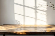 Empty wooden table presentation, a Background Graphic by VetalStock (Thumbnail 1 of 3)