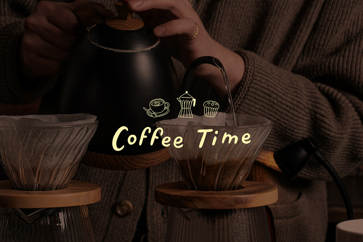 Coffee Lover Illustration Pack, a Food Illustration by Carole Chevalier (Photo 2 of 10)