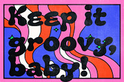 Funky Blob Font, a Sans Serif Font by Handmadefont (Thumbnail 14 of 17)