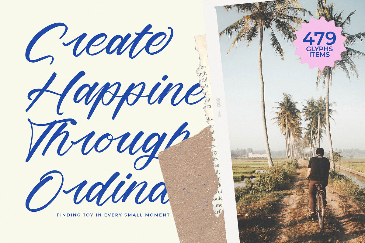 Delighta Modern Handwritten Font, a Script Font by stylishtype.co (Photo 6 of 15)