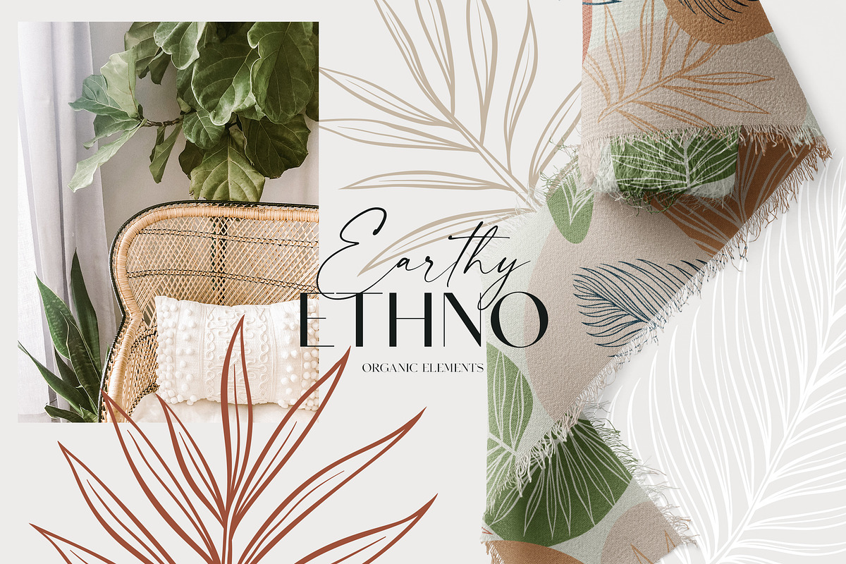 Earthy Ethno - Seamless Patterns, a Pattern Graphic by ilonitta (Photo 4 of 12)