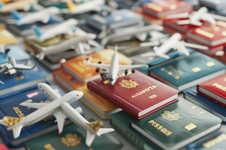 luggage or baggage and planes placed, a Background Photo by Pixeness