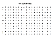 JuliMoonBold, a Sans Serif Font by Fonts by ateliervonau (Thumbnail 3 of 3)