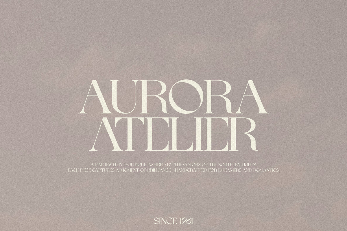 HERITAGE - ELEGANT & CLASSICAL SERIF, a Serif Font by Mikhail Fukurou (Photo 2 of 8)