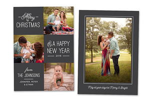 Christmas Card Template CC0142