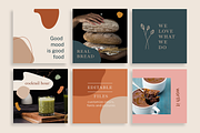 Shapes Instagram Posts Template, a Social Media Template by Wild Ones (Thumbnail 4 of 6)