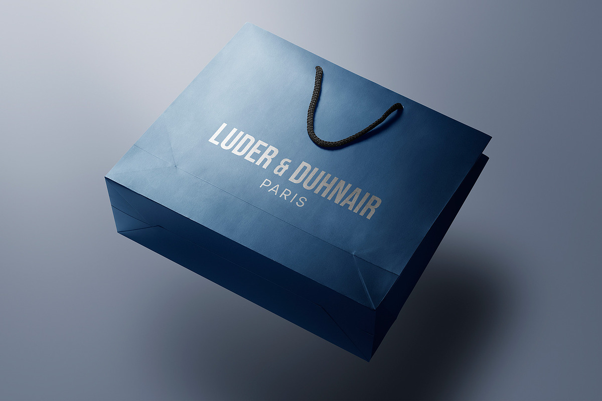 Logo Mockup Luxury Shopping Bag, a Packaging Mockup by Asylab (Photo 4 of 5)