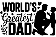 Best Dad Ever T-Shirt Bundle, an Object Graphic by jahid234 (Thumbnail 13 of 13)