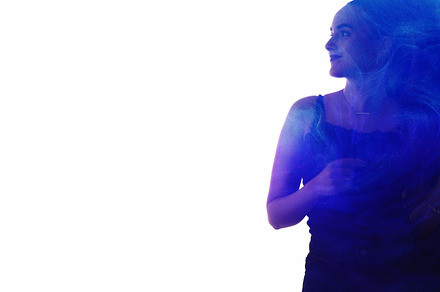Party silhouette nightlife lifestyle neon woman, a Person Photo by Photo Drive Studio