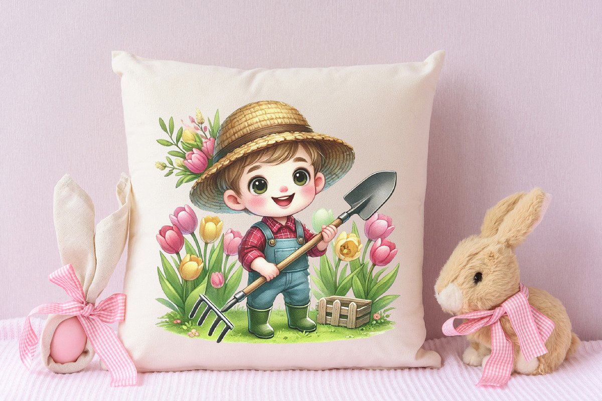 Spring farm sublimation clipart, an Illustration by RobertsArt (Photo 5 of 7)