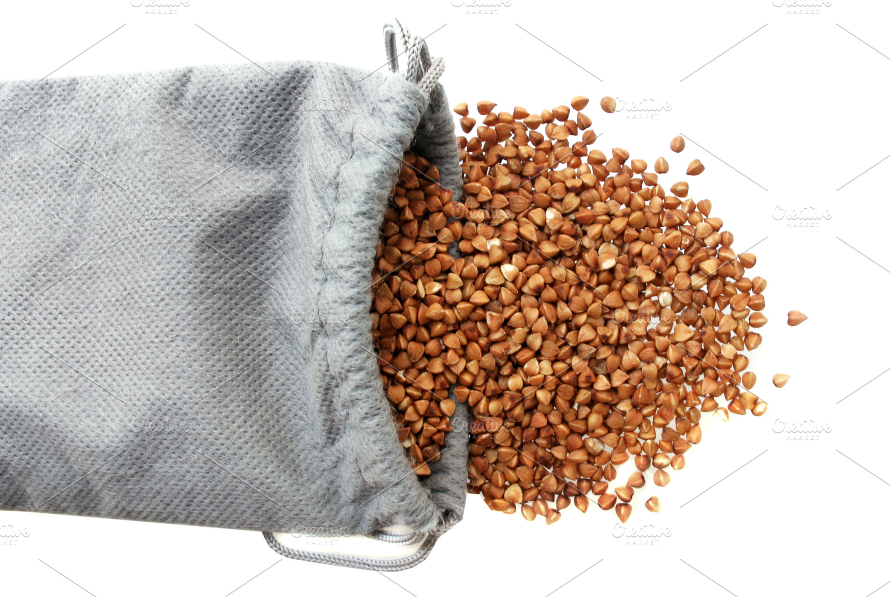 Bag with buckwheat, a Photo by saiko3p
