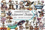 Whimsical Skeleton PNG Bundle, a Graphic by designcity5 (Thumbnail 1 of 5)