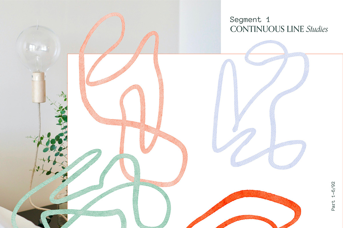 Midcentury Modern Colorful Abstracts, an Illustration by Ines Beatriz (Photo 3 of 10)