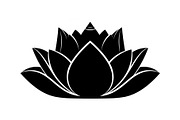 Lotus Flower Silhouette Vector Bundl, an Illustration by Creativeshirt (Thumbnail 46 of 51)
