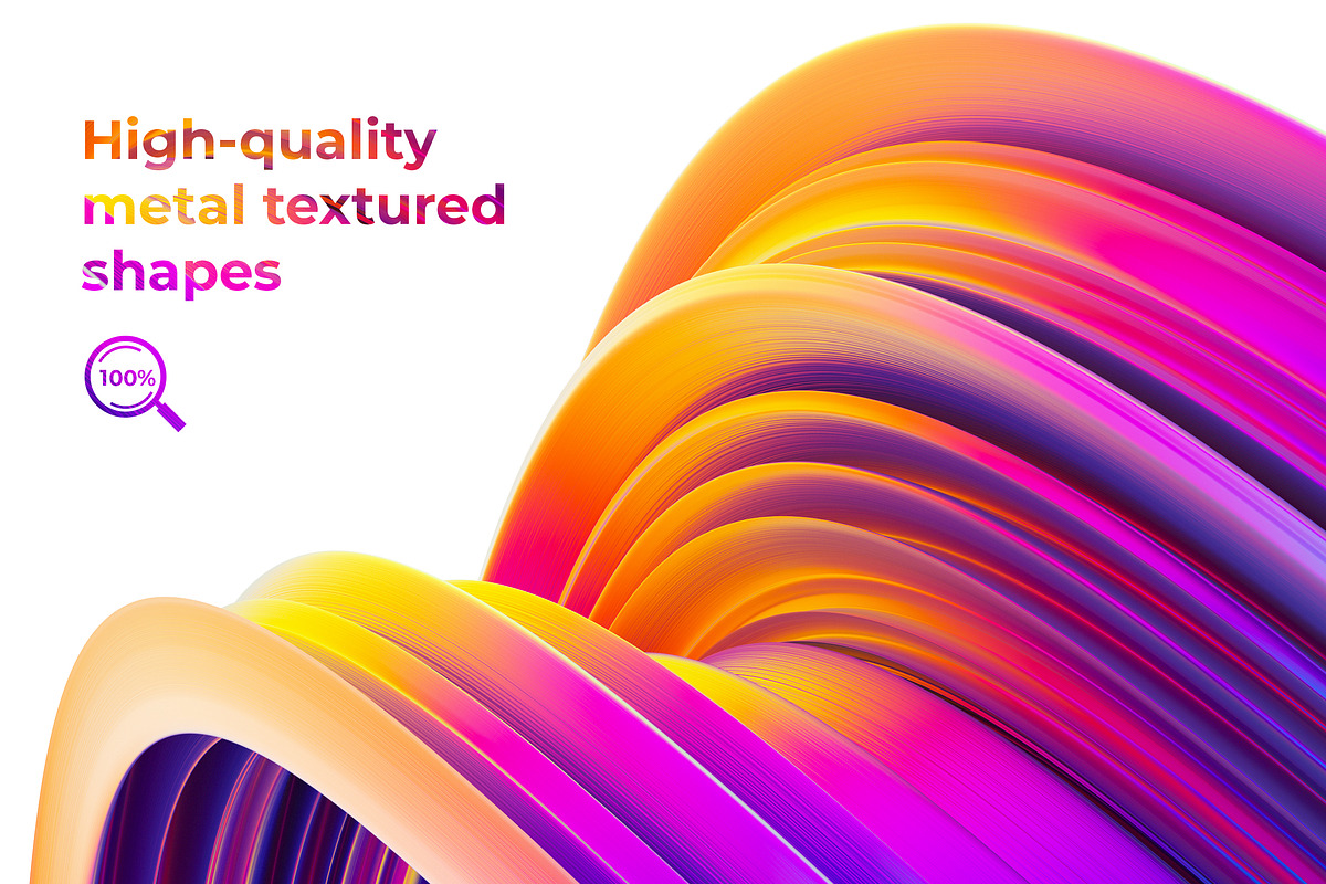Abstract Liquid Waves, an Object Illustration by Mockups & Illustrations (Photo 3 of 12)
