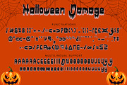 Halloween Damage, a Handwritten Font by Yoga Letter (Thumbnail 5 of 6)