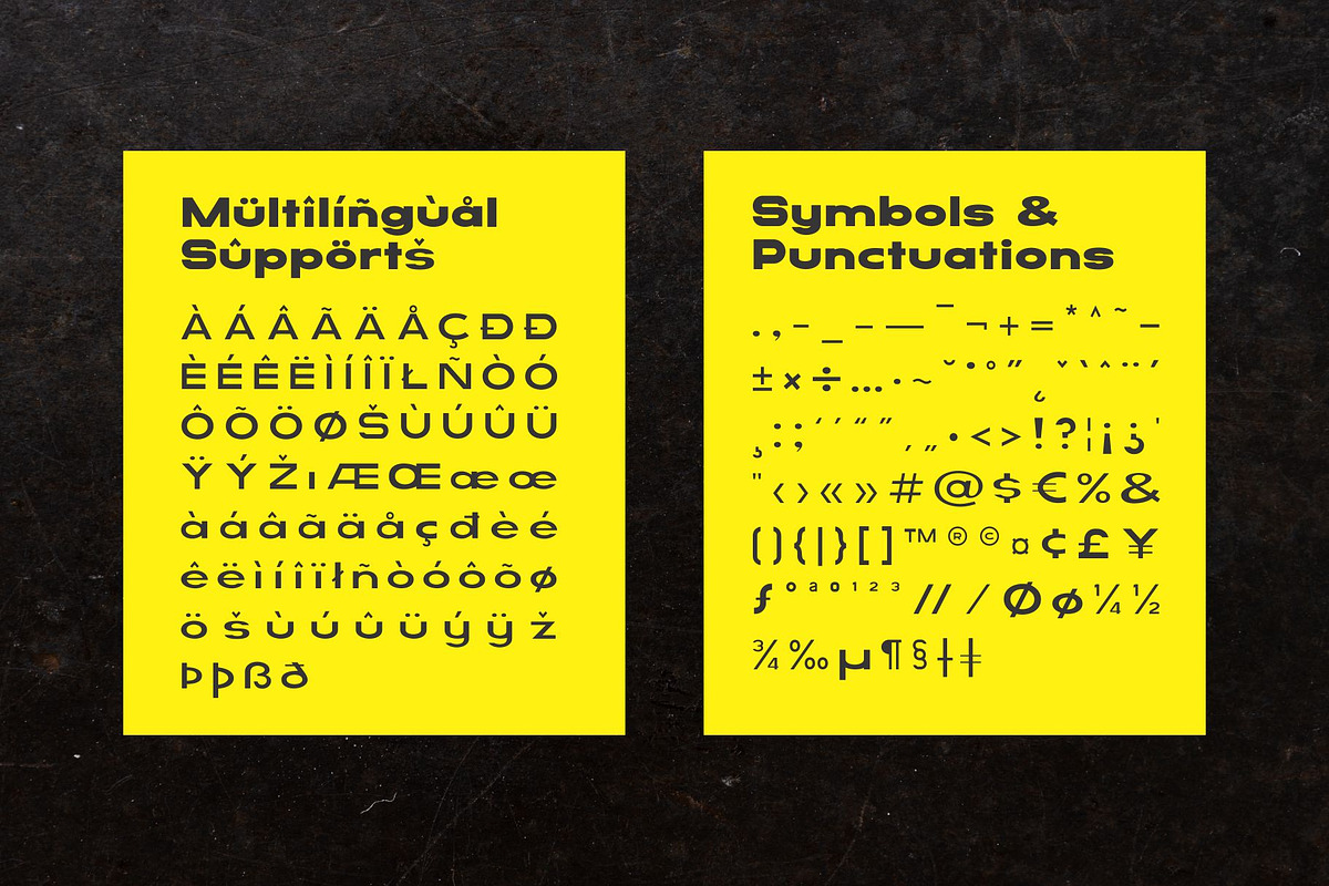 Servo - Bold Sans Serif, a Sans Serif Font by takoliko (Photo 7 of 11)