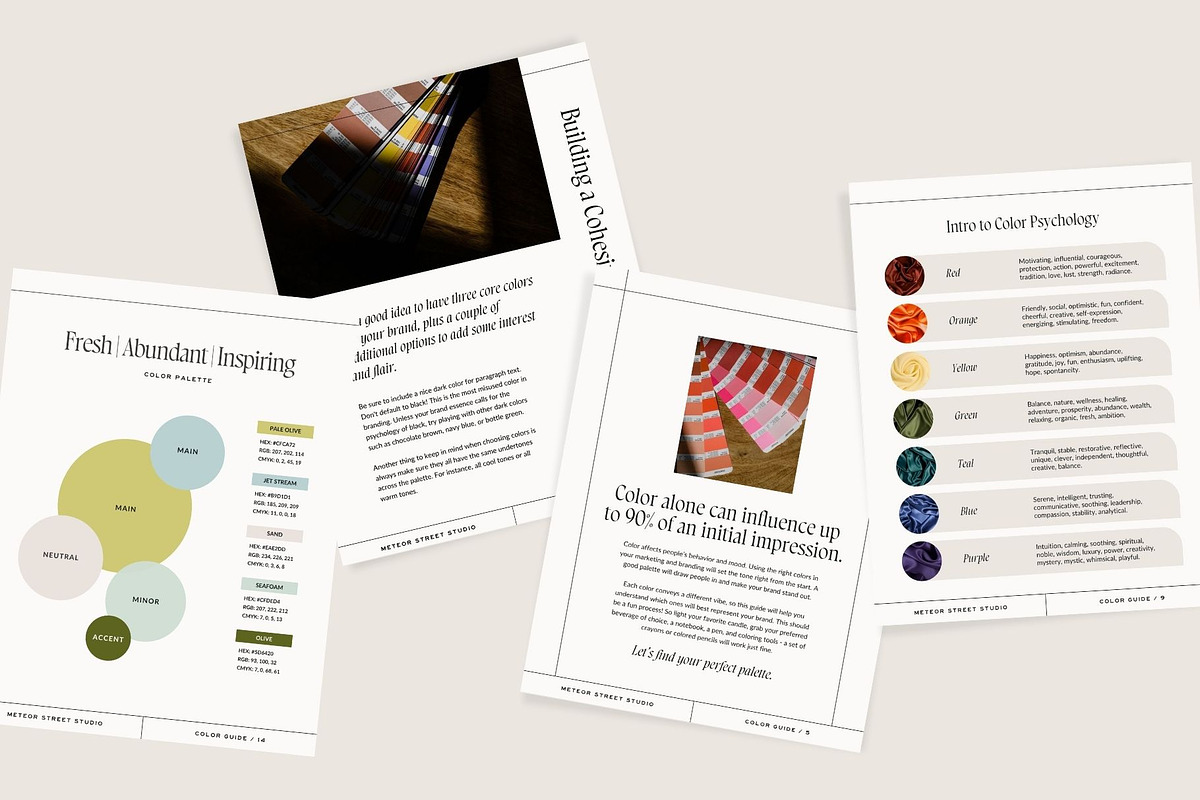 Color Palette Guide, a Palette Add-On by Meteor Street Studio (Photo 2 of 4)