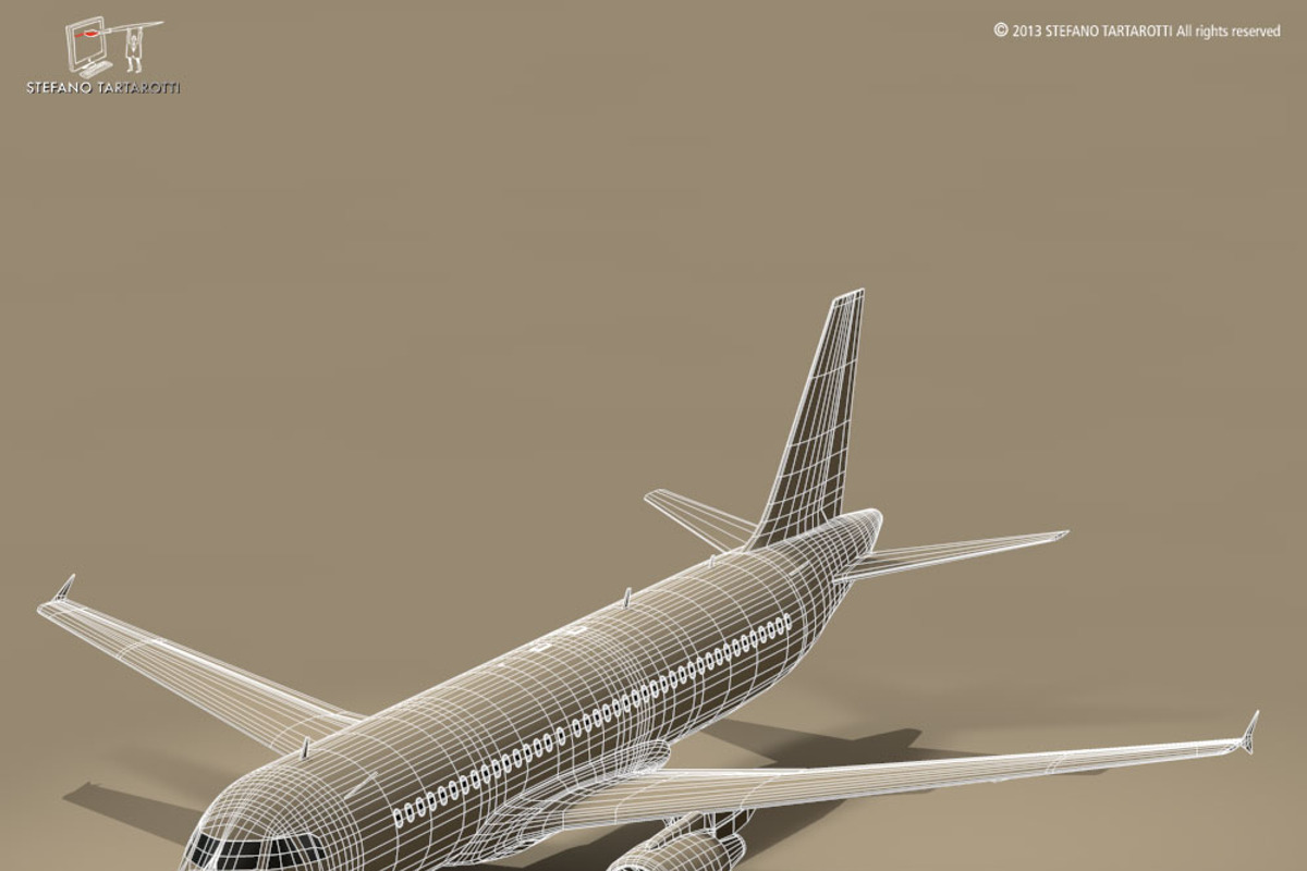 A320-200 airbus, a Cars & Vehicle 3D Model by Tartino 3D models (Photo 8 of 9)