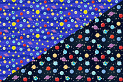 Cute space patterns, a Pattern Graphic by merion_merion (Thumbnail 2 of 3)