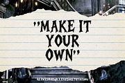 Fervano | Gothic Display Font, a Handwritten Font by Everyday Perfection (Thumbnail 4 of 5)