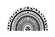 Boho Rainbow Silhouette Bundle, an Illustration by yasushie (Thumbnail 19 of 31)
