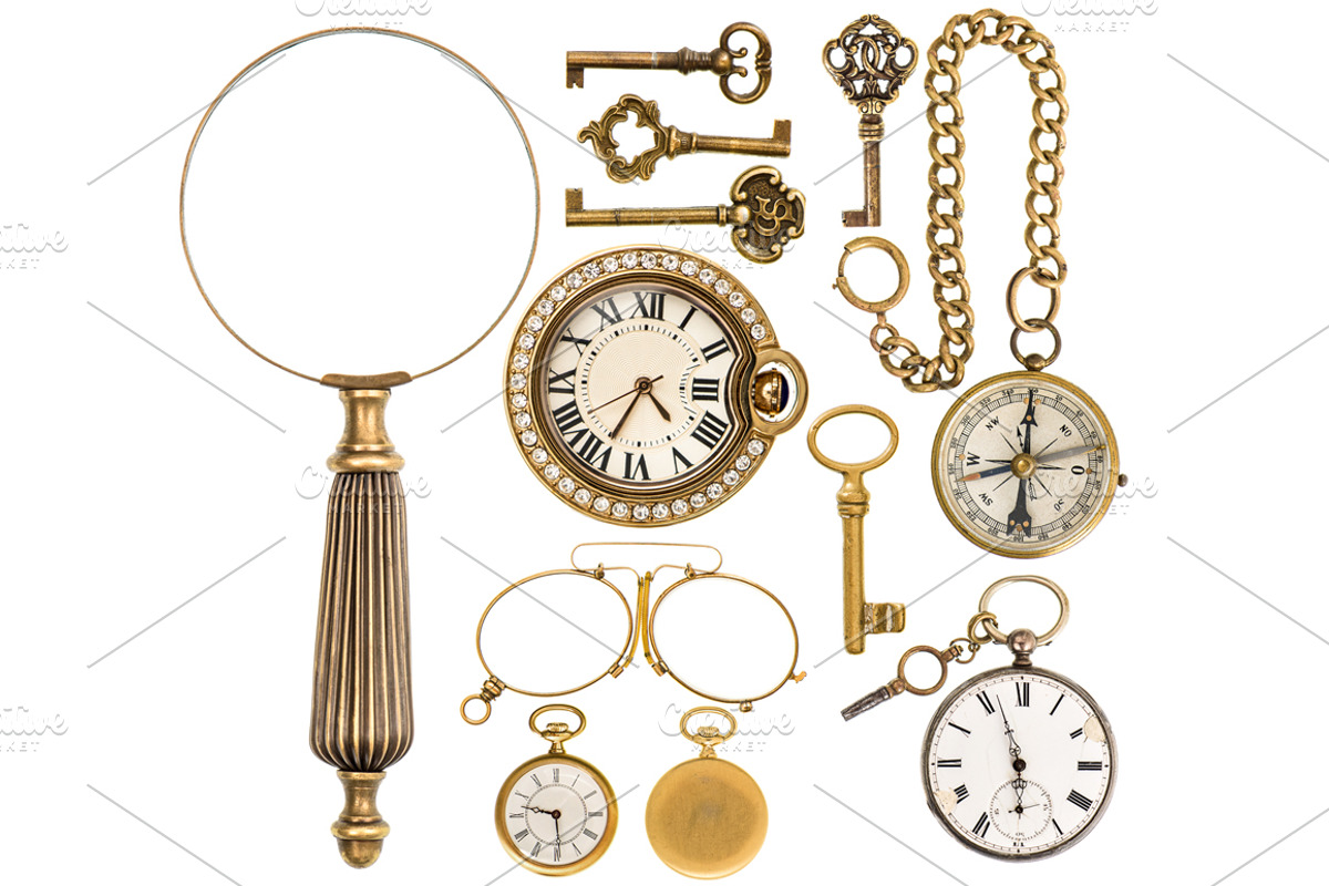 Golden Vintage Accessories