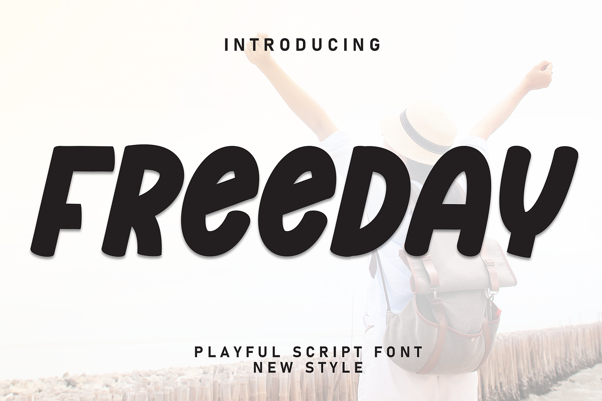 Freeday | Script Font, a Script Font by Scratchones (Photo 1 of 8)