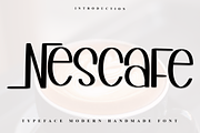 Nescafe, a Sans Serif Font by InermediaSTUDIO (Thumbnail 1 of 7)