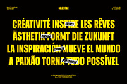 Milestar – Bold Condensed Sans Serif, a Sans Serif Font by Mbonster Design Studio (Thumbnail 17 of 19)
