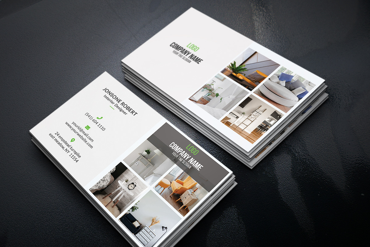 Interior Design Business Card, a Business Card Template by Helal Shop (Photo 5 of 7)
