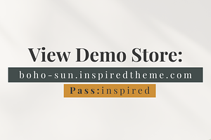 Boho Sun - Fashion Shopify Theme