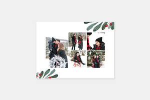 Christmas Card Template CD123