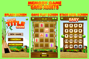 Memory Game Card Assets