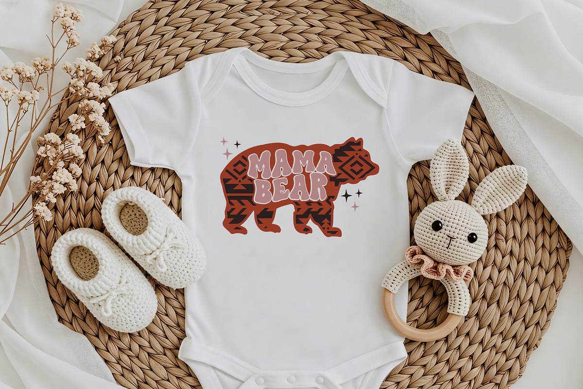 Mama Bear SVG Western Boho Adventure, a Graphic by TanchaArt (Photo 3 of 9)