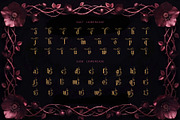 Gothica Sanctora Typeface, a Blackletter Font by alit design (Thumbnail 7 of 18)