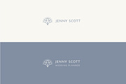 Modern Floral Yoga Pilates Logo, a Branding & Logo Template by GudBrand Studio (Thumbnail 2 of 9)