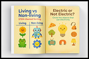 Genius Kids STEM Activity Book, a Stationery Template by Designmela01 (Thumbnail 5 of 7)